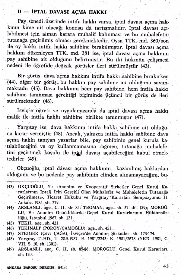 Pay Senetleri