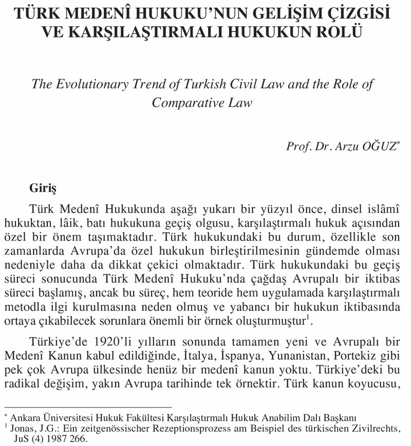 Türk Medeni Hukuku